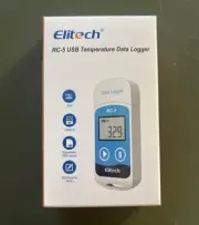 Temperature Data Logger USB Recorder 32000 Points High Accuracy Elitech RC-5