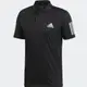 ADIDAS CLUB 3STR POLO 男生款 DU0848 短袖 愛迪達 上衣 POLO衫 休閒 排汗 黑