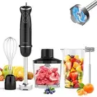 Immersion Blender Handheld Hand Blender, 1000W 5 in 1 Hand Mixer Stick, BPA-F...
