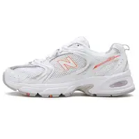 在飛比找蝦皮購物優惠-NEW BALANCE 男休閒鞋 530 銀橘 網布 復古 