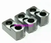 1Set (3pcs) 5" HARD JAWS For B-205 Type 1.5mm x60° CNC Lathe Chuck Hardened Part