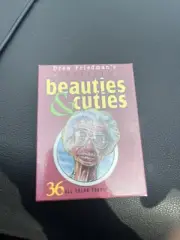 Drew Friedmans American Beauties & Cuties Trading Cards, Factory Sealed, Vintage