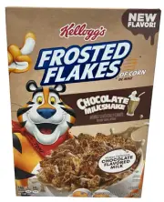 Kellogg's Frosted Flakes Chocolate Milkshake Cereal 12.2 oz