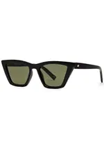 LE Specs Velodrome Cat-eye Sunglasses - Black ONE SIZE
