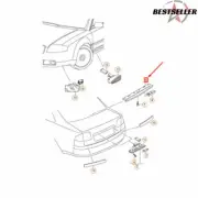 &+ Rear High Level Stop Brake Light Lamp 4F5945097 For Audi 2005-2011 A6 C6 (for: Audi)