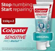 Colgate Sensitive Pro-Relief Original Toothpaste 110g x 2 | Sensitivity Relief
