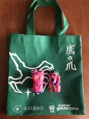 Punk Drunkers Ojisun, Aitsu Cat And Tote Designercon 2023, O-San Finger Puppet