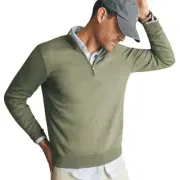 Faherty Mens Movement Quarter Zip Sweater - MYS2402 - Pick Size & Color