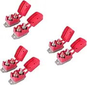 VINTORKY 6 Pcs 12v/24v Automatic Reset Circuit Breaker for Car Parts Boat Ship with Cover 50a Stud Bolt Ip66 Water Resistant Boot