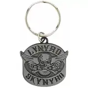 Lynyrd Skynyrd Biker Patch Keyring Key Ring Chain Keychain