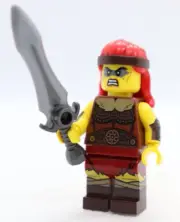 Fierce Barbarian Series 25 Female 71045 CMF LEGO® Minifigure Mini Figure