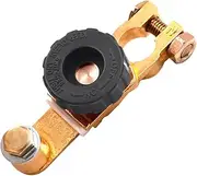 Top Post Battery Disconnect Switch - Quick Disconnect Battery Cut Off Switch for Car Truck Marine RV and Electrical Equipment - 12V/125A - Black
