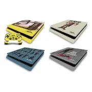 OFFICIAL MONTY PYTHON KEY ART VINYL STICKER SKIN DECAL FOR SONY PS4 SLIM CONSOLE