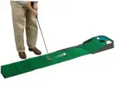 JEF World Of Golf Hazard Deluxe Putting Mat(Green)
