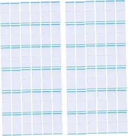 144 Pcs Wig Hole Film Waterproof Tape Waterproof Wig Tape Water Proof Tape Toupee Tape Invisible Lace Wig Tape Double Sided Double Side Adhesive Tape Double Side Tape Plastic