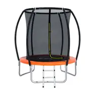 Everfit 6FT Trampoline for Kids w/ Ladder Enclosure Safety Net