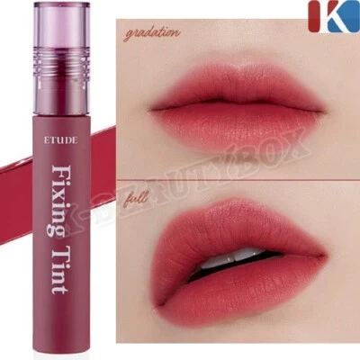 ETUDE Fixing Tint 4g #07 Cranberry Plum VEGAN Vivid Lip Tint Moisture Lip Stain