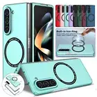 Case For Samsung Galaxy Z Fold 6 5 4 3 5G Mag Safe Magnetic Folding Hard Cover