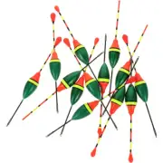 20 Pcs Float Fishing Bobbers Floats Tools Tackles Outdoor Sprung