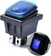 KITANDOVE Boat Rocker Switch Led Lights 4-pin Waterproof On-Off 12v Dc for Car Boat Hue Switch