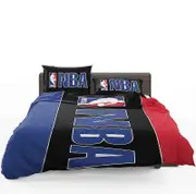 v4632 Bed Sheets Nba Basketball Duvet Cover Set Kids Soft Pillowcase Bedclothes Bed Sheets IU4632