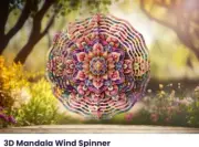 Mandela wind spinner