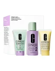 Clinique Skin School Supplies:Cleanser Refresher Course Type 2- 3 Piece Set