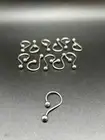 Pack x12 Curved Lippy Loop Lip Labret Ring Piercing Jewelry