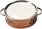 WeiLaiKeQi Dry Pot Chafing Dish Baking Tray Chafing Dish Food Warmer for Event Party Holiday, 23cmx5.7cm