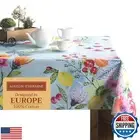 Maison d'Hermine Table Cloth Square Table 100% Cotton Tablecloth for Dining R