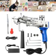 2In 1 Tufting Gun Cut and Loop Pile Electric Carpet Rug Weaving Knitting Machine