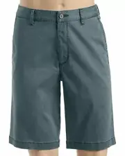 Tommy Bahama BT Boracay 9" Chino Shorts Mens Stretch 50 Fog Grey Flat Front NWT