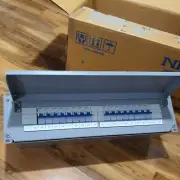 Doepke 16 Usable Way Metal Clad Consumer Unit + 16 MCB's