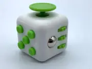Stress Reliever Gadget Cube Fidget Anxiety Relief All Ages Gree 6 Faces