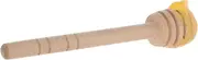 OHPHCALL Wooden Honey Spoon Dipper Honey and Syrup Stirrer Sticks Multi-use Bar Stirrer and Utensil