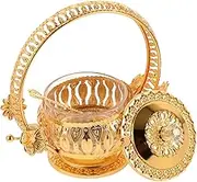 TIDTALEO 1 Set European Style Spice Canister with Lid Vintage Condiment Jar for Salt Chili Pepper for Kitchen Use Home and Restaurant Elegant Storage