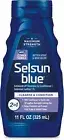 Selsun Blue 2-in-1 Anti-dandruff Shampoo & Conditioner, 11 fl. oz., Maximum 1%
