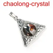 70.8Ct Pallasite Meteorite Pendant Brenham Meteorite Necklace --L2
