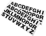 2pcs Reflective Alphabet Stickers for Cars and Motorcycles Custom Self Adhesive Letters for DIY Decor Durable and Visible Decals for Mailbox Laptop Keyboard Wall Ceiling
