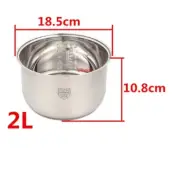 Rice Cooker Non-stick Inner Cooking Pot Liner Containe 2L 18.5xH10.8cm