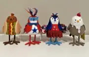 New! ALL 4 2025 Target Spritz SUMMER SQUAD Birds FRANKY, CHEERY, HERO, SPRINKLE