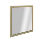Grevillea Dresser Mirror Vanity Dressing Table Pine Wood Frame - Brown