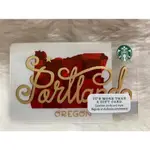 2015 美國 星巴克 STARBUCKS PORTLAND OREGON 波特蘭奧勒岡州 城市卡 隨行卡 星巴克卡