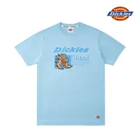 在飛比找蝦皮商城優惠-Dickies男女款晴空藍純棉趣味牛仔印花短袖T恤|DK01