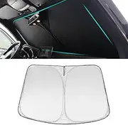 KYVQJDGS Fit for VW Golf Mk 6 2008-2012, Car windscreen Sun Shade, Sun Protection Portable Car Sunshade windscreen, Easy to Use