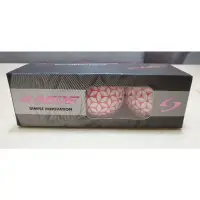 在飛比找蝦皮購物優惠-日本熱銷KAEDE比賽球阻力低 三層球 粉紅櫻花高爾夫球一盒