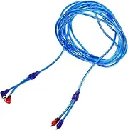 CHILDWEET Car Audio Speaker Wire Amplifier Cable for Enhanced Sound Plug and Play Design for Easy Installation Durable for Subwoofer Systems