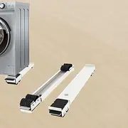 Heavy Duty Extensible Appliance Roller is Suitable for Washing Machines, Refrigerators, Dryers, Dishwashers and Other Heavy Objects, Washing Machine Base, Dishwashers (White)