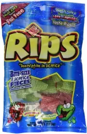 Rips Bite Size Strawberry Apple 4 oz, 12 CT