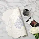 Retro Table Mat Silicone Dining Mat European Placemat Holiday